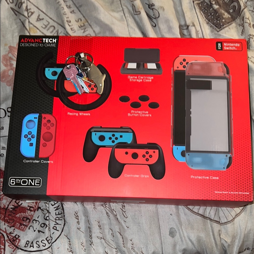 Game Time Console Set Red and Blue